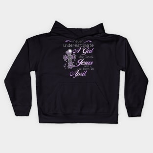 April Girl Kids Hoodie